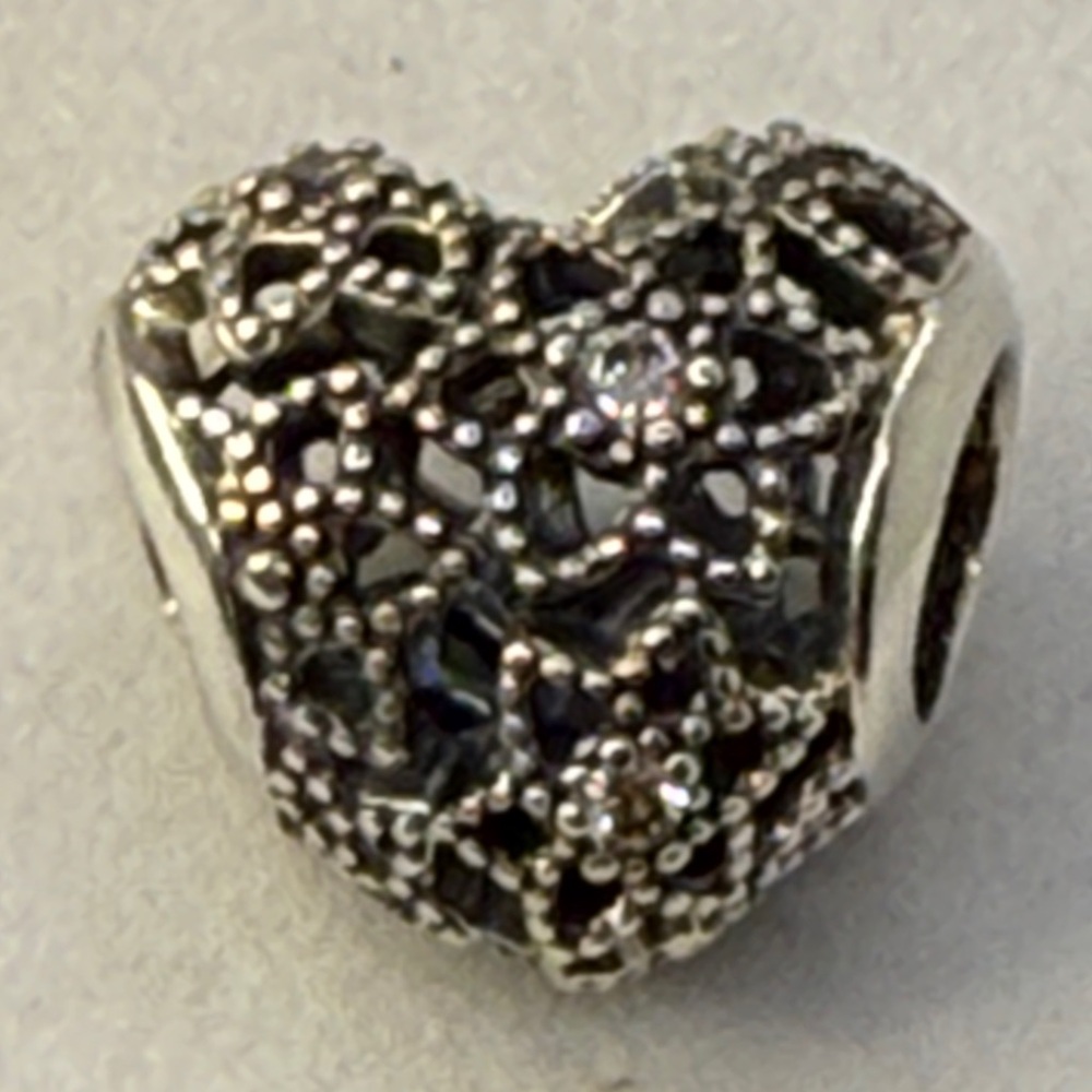 Pandora Silver Heart Charm